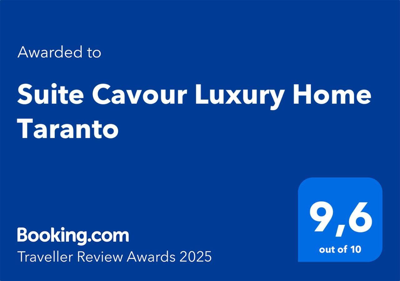 Suite Cavour Luxury Home تارانتو المظهر الخارجي الصورة